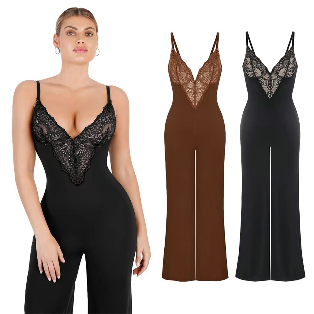 Popilush lace jumpsuit